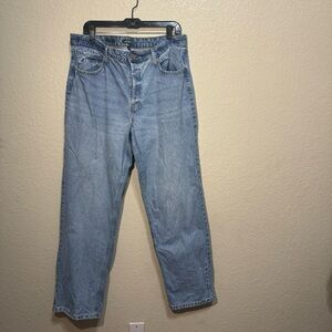 Wild Fable High Rise Straight Leg Jeans Size 16 Blue Denim Casual Trendy